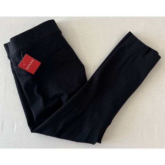 Spanx 20251Q Women Sz XS Very Black The Perfect Back Seam Skinny Pants - Picture 5 of 8